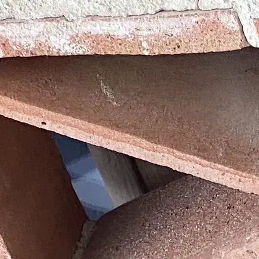 Un dettaglio architettonico degli interni